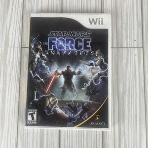 Star Wars: The Force Unleashed (Nintendo Wii) CIB COMPLETE